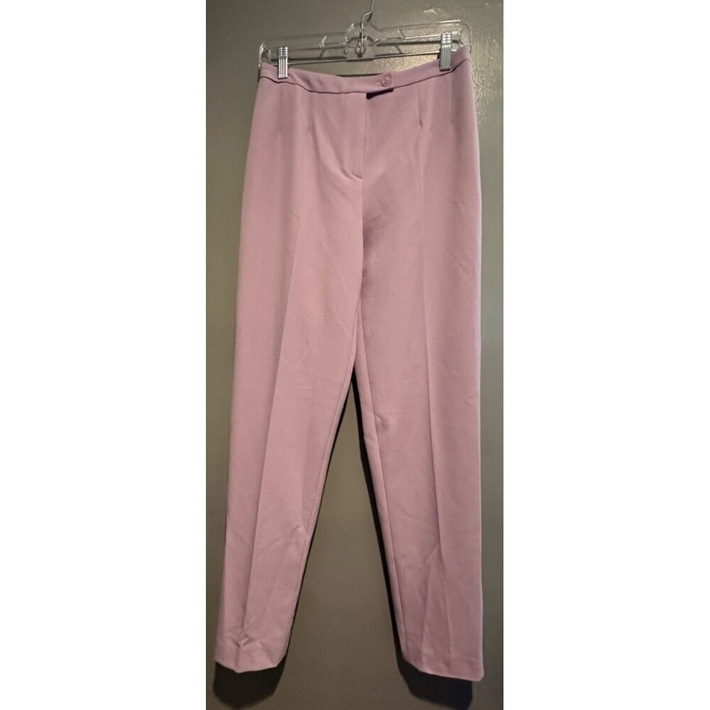 Harve Benard Trousers NWT Womens Size 4 Lavender Work Pants Officecore Chic